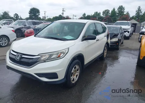 2016 Honda Cr-V Lx из США, поврежденный, VIN 5J6RM3H30GL025432